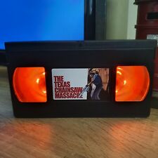 The Texas Chainsaw Massacre (1974) LED VHS Tape Lamp Birthday Gift Retro Light