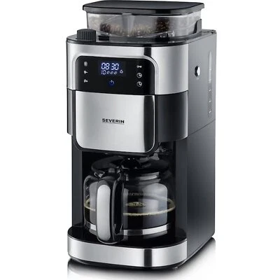 Severin KA 4813 Kaffeemaschine mit Mahlwerk Kaffeeautomat Glaskanne e - Bild 1 von 4