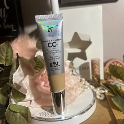 It Cosmetics CC Color Correcting Full Coverage Cream Serum Spf50 Medium - Image 1 of 3