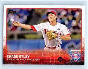 2015 Topps Chase Utley Philadelphia Phillies #163