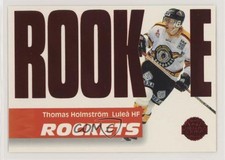 1994-95 Leaf Elit Set Sweden Rookie Rockets Tomas Holmstrom Thomas Holmstrom #3