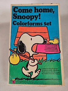 Colorforms Set - "Come Home, Snoopy!" • Origional Vintage 1972 • Peanuts - Picture 1 of 12