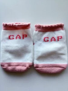 Baby Girls Children Kids Gap White Pink Warm Princess Sweet short Socks 0-1year - Picture 1 of 9