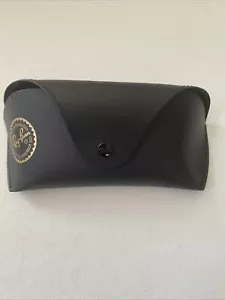 Black Ray Ban Leather Sun Glass Protective Soft Case With Belt Loop Case Only - Picture 1 of 3
