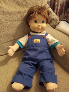 My buddy doll blue overalls needs a hairdo Vtg MCKids shirt and mickey underwear - Picture 1 of 7