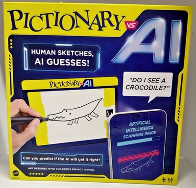 Pictionary Vs. AI Family Game for Kids and Adults and Game Night Using AI - Image 1 of 4