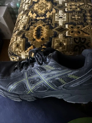 ASICS Men's Gel-Venture 10 Running Shoes Sz12 EE Black/Graphite Grey - Image 1 of 4