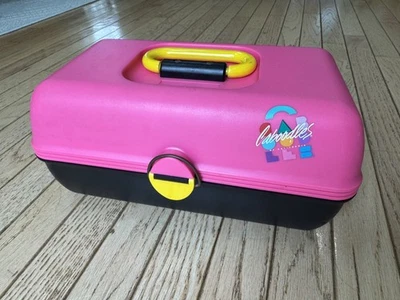 ESTUCHE DE MAQUILLAJE ORGANIZADOR CABOODLES VINTAGE ESPEJO DE 2 NIVELES Foto 1 de 4