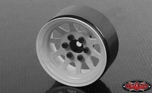 Rc4Wd Oem Stamped Steel 1.9 Beadlock Wheels (White) - RC4ZW0208 - Picture 1 of 2