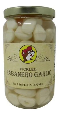 Buc-ee's Pickled Habanero Garlic in a Resealable Jar, Gluten Free, No High...  - Image 1 of 3