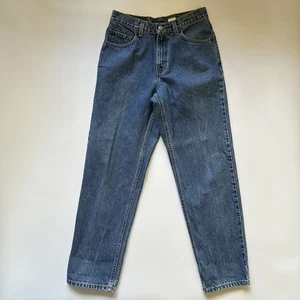 Vintage Levis Jeans Mens 30x30 Blue Denim Pant Faded High Rise 901 Relaxed Loose - Picture 1 of 12