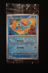 Squirtle 007/165 Pokemon Center Stamped 151 Promo Sealed - Picture 1 of 3