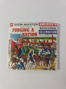 Sealed Gaf B811 America's Bicentennial Forging a Nation view-master Reels Packet - Picture 1 of 10