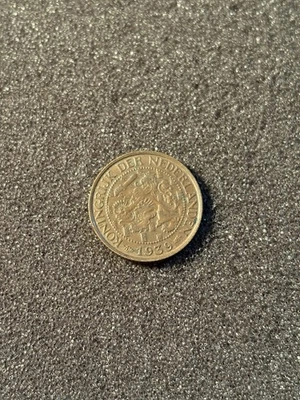 Moneda de 1 centavo de los Países Bajos 1939 Koningrijk Der Nederlanden moneda de los años 30 Foto 1 de 4