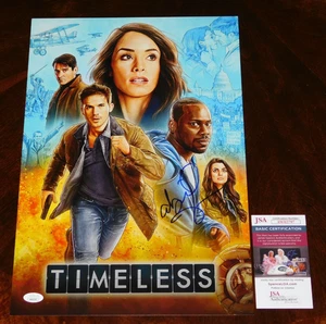 ABIGAIL SPENCER "LUCY PRESTON" SIGNED TIMELESS 12X18 TV SHOW POSTER JSA COA!!! - Picture 1 of 1