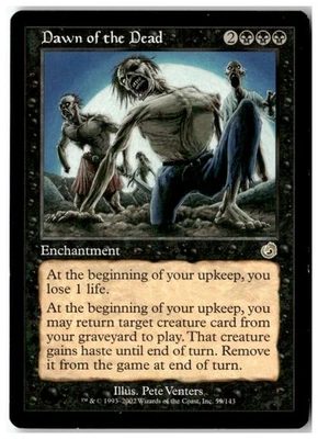 MTG Dawn of the Dead - Torment Moderately Played English - Image 1 of 2
