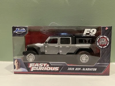 Jada Fast and Furious 2020 Jeep Gladiator Silver Diecast 2021 Edition - Image 1 of 2