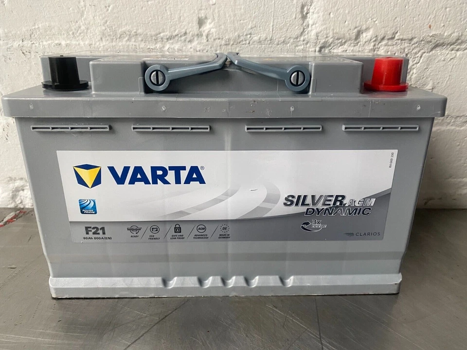 VARTA Silver Dynamic AGM F21 80Ah 12v Autobatterie (580 901 080 D85 2)