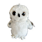 Aurora Snowy Owl White Plush #31345  Eco Friendly Stuffed Animal Soft Lovey
