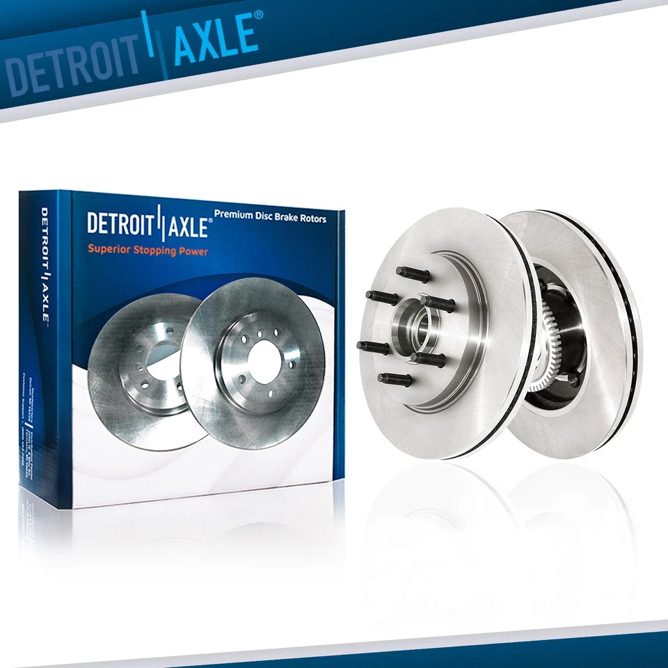 Rotores de freno delanteros tracción trasera para Ford F-150 Lincoln Mark LT 2004 2005 2006 2007 2008 Foto 1 de 4