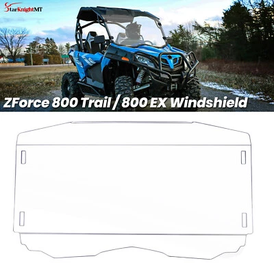 ZForce 800 Full Windshield Anti-UV for CFMOTO ZForce 800 trail 800 ex 2014-2022 Foto 1 de 4