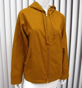 ISAAC MIZARAHI Long Sleeve Hooded Jacket Full Zip Brown M MEDIUM Casual  - Picture 1 of 12