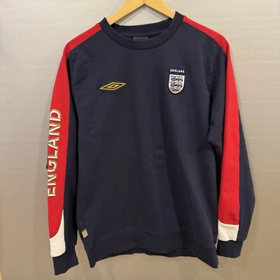 Vintage Umbro England Futboll Soccer sweatshirt Size M - Image 1 of 4