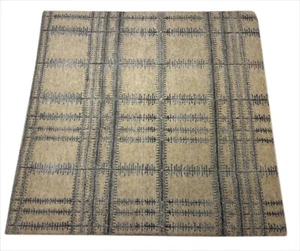 Hand-Knotted Wool Rug 90X90 Cm Natural Beige Modern Design Rug R107 - Picture 1 of 8
