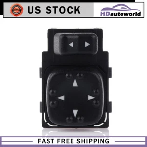 Left Driver Mirror Switch Fits 01-02 Chevy Silverado 1500 GMC Sierra 1500 Yukon - Foto 1 di 6