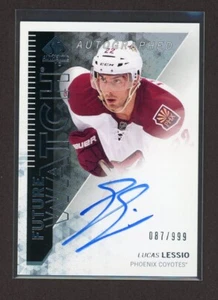 2013-14 SP Authentic #301 Lucas Lessio Autograph RC 087/999 - Picture 1 of 1