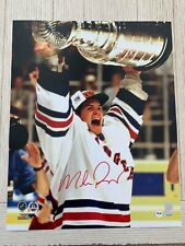Mike Richter autographed signed 16x20 NHL New York Rangers PSA COA