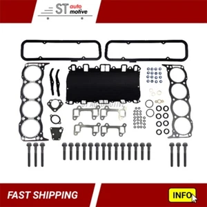 Juego de juntas de culata de motor V8 Fit 94-04 Land Rover 3.9/4.0/4.2/4.6L + pernos - Imagen 1 de 1