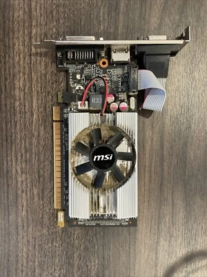 MSI NVIDIA GeForce 210 (N210-MD1G/D3) 1GB GDDR3 SDRAM PCI Express x16... Foto 1 de 4