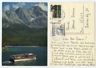 60583 - Eibsee mit Zugspitze - Ansichtskarte, gelaufen