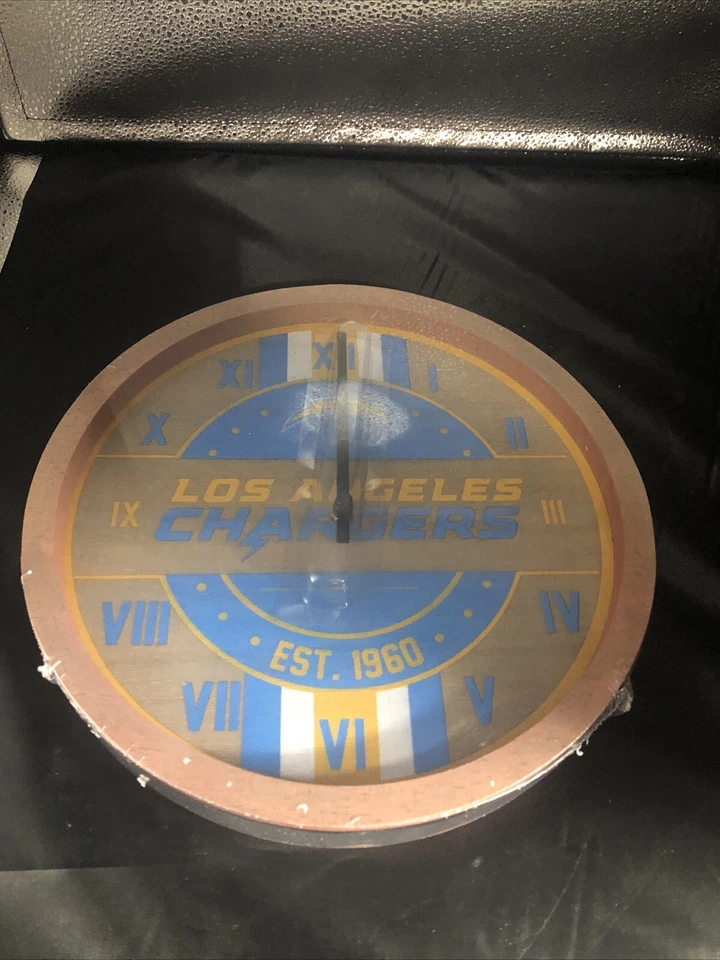 Los Angeles Chargers Collectable Wall Clock Forever Collectibles USA - Image 1 of 3