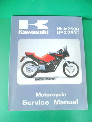 Para Kawasaki Ninja 250 GPZ Manual De Servicio GPZ250 Ninja250R - Imagen 1 de 4