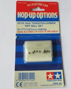 Tamiya 3mm Tungsten-Carbide Diff Ball Set NEW 53124 TA01 TA02 F101 F102 F103 - Picture 1 of 1
