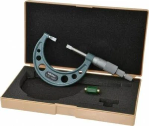 Mitutoyo 1" to 2" Mechanical Blade Micrometer 0.0002" Accuracy, 0.0001" Gradu... - Picture 1 of 1