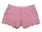 Lilly Pulitzer Size 00 Womens Buttercup Cabana Pink Charleston Eyelet Shorts