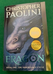 Eragon Book 1 Inheritance Cycle Christopher Paolini SIGNED PB 1st Print 2023 b - Picture 1 of 13
