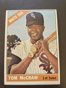 1966 Topps SET BREAK #141 Tom McGraw White Sox FREE SHIPPING