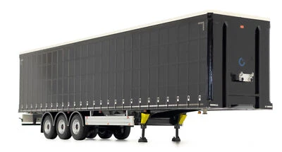 MARGE MODELS - Semirimorchio PACTON di colore nero - 1/32 - MAR1902-02-02 - Immagine 1 di 3