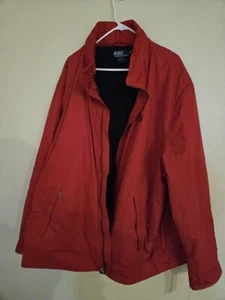 Herren Big and Tall rot blau Polo Ralph Lauren Bomberjacke mit Kapuze Gr. 3xlt  - Bild 1 von 7