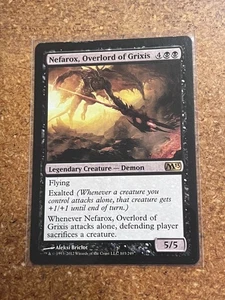 Magic The Gathering # Nefarox, Overlord Of Grixis - Picture 1 of 2