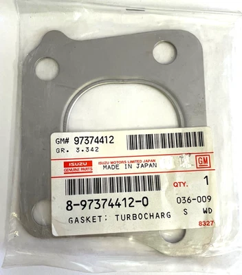 JUNTA TURBOCOMPRESOR ISUZU NPR 8-97374412-0 GM# 97374412 ORIGINAL Foto 1 de 2
