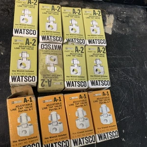 Watsco A-1/A-2 Komponenten verstellbares Leitungshahnventil 12 GESAMT - Bild 1 von 5