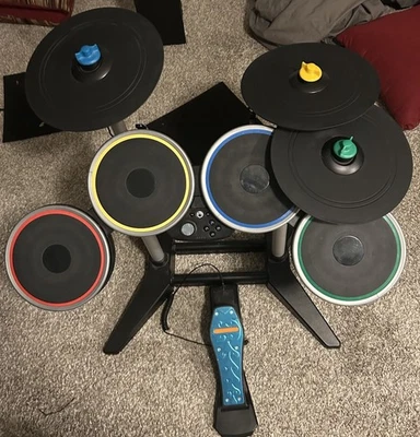 Rock Band 3 Pro Cymbals Expansion Kit With Peddle No Dongle Model 96911 - Image 1 of 4