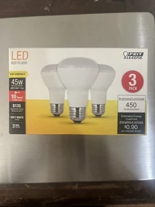 Feit Electric R20/10KLED/3/CAN Non-Dimmable LED Bulb Pack of 3 - Picture 1 of 1