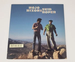 Mojo Nixon Skid Roper Root Hog Or Die Vinyl LP 1989 USA Enigma Original Pressing - Picture 1 of 13