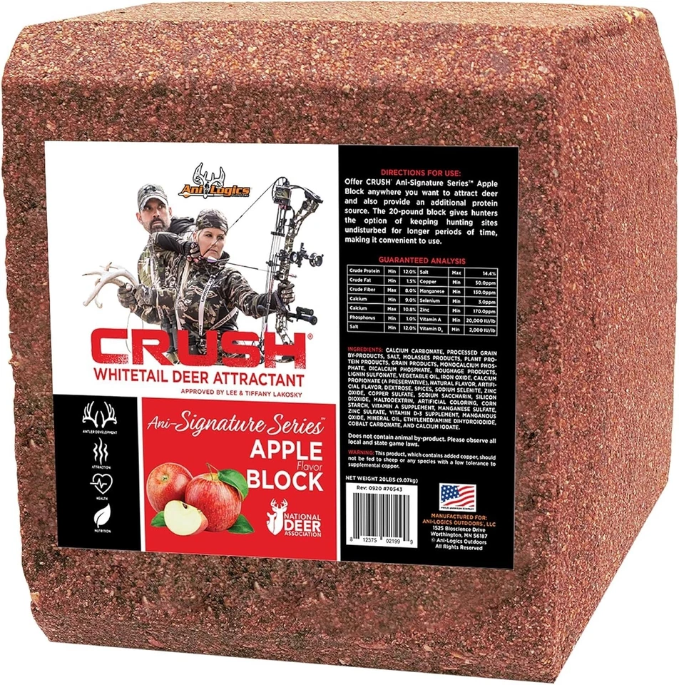 Блок Ani-Logics Outdoors Crush Apple 20 фунтов 42003 - Изображение 1 из 1
